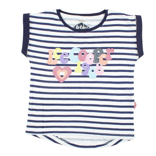 T-Shirt Lee Cooper - 6A Fille - Enfant - Bleu - 100% Coton - TrendyFlair