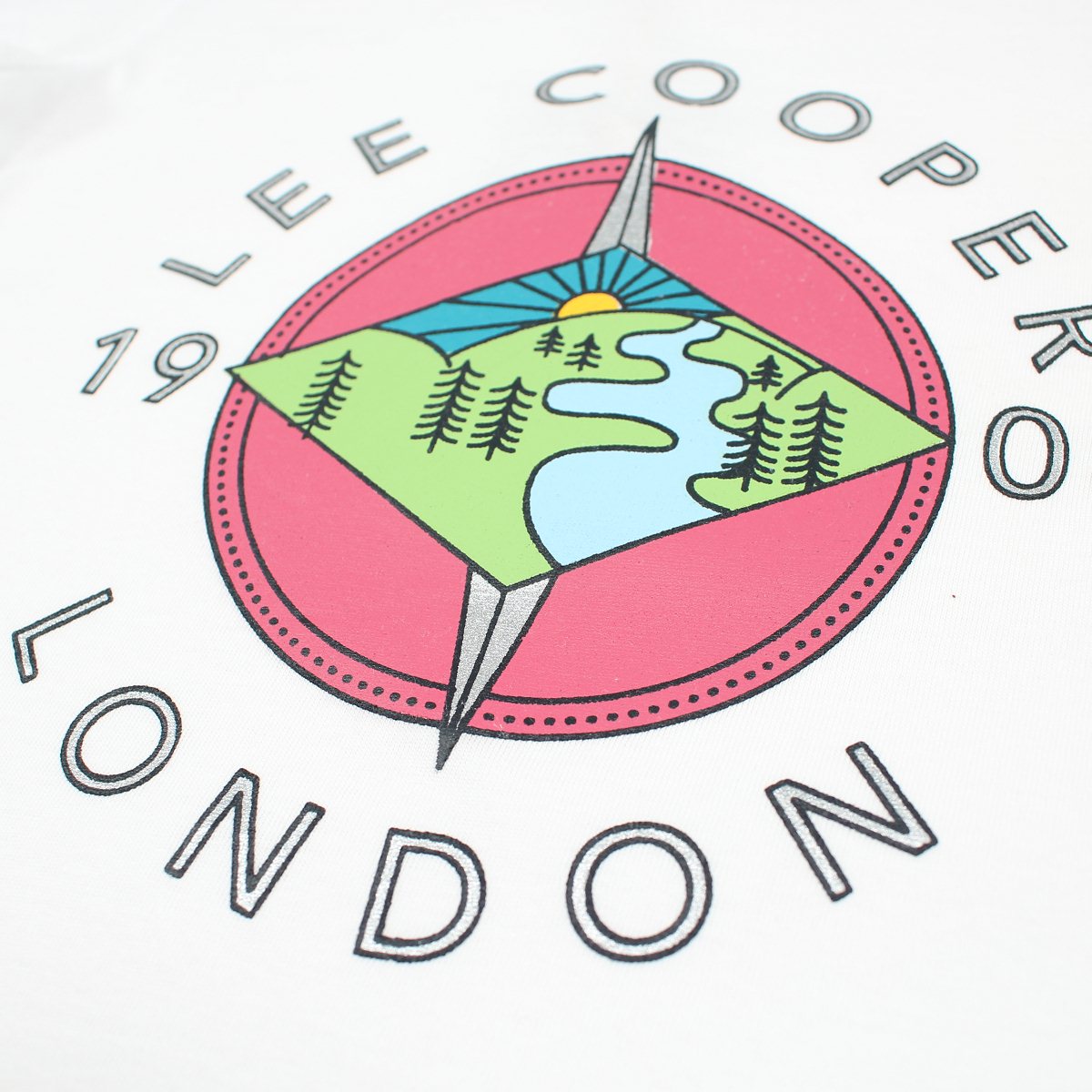 T-Shirt Lee Cooper - 6A Fille - Enfant - Blanc - 100% Coton - TrendyFlair