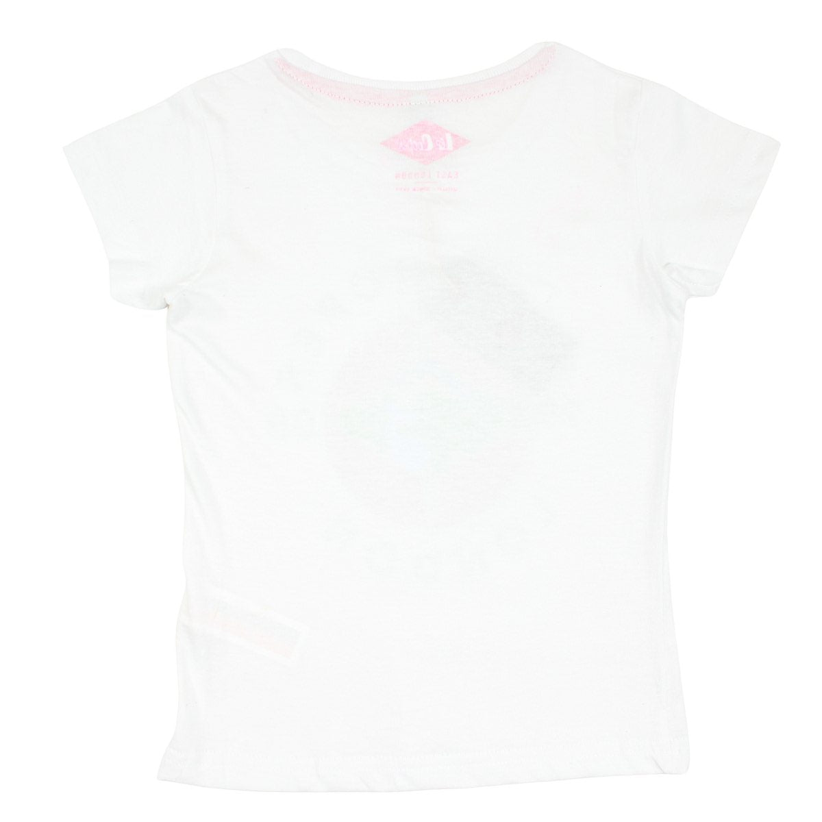 T-Shirt Lee Cooper - 6A Fille - Enfant - Blanc - 100% Coton - TrendyFlair