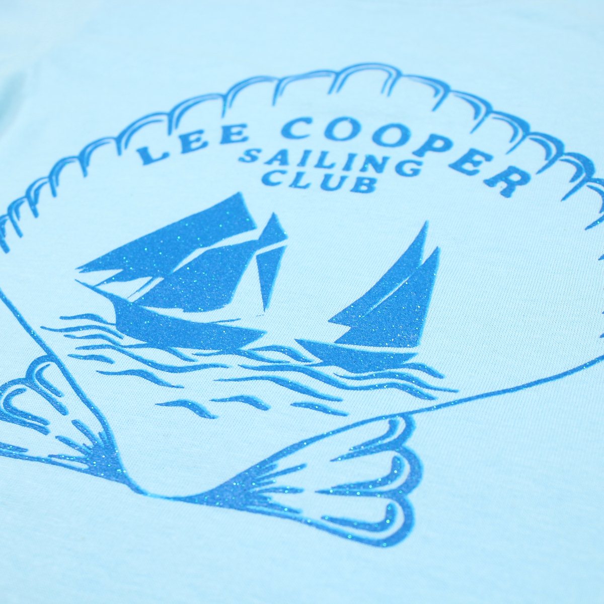 T-Shirt Lee Cooper - 6A Fille - Enfant - Bleu - 100% Coton - TrendyFlair