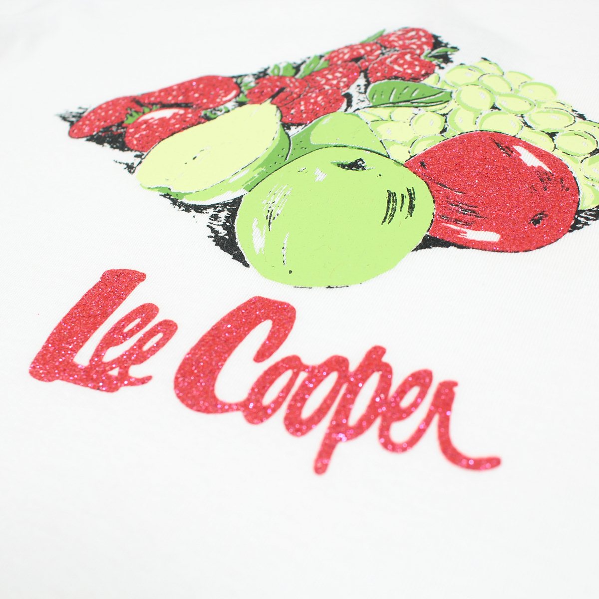 T-Shirt Lee Cooper - 6A Fille - Enfant - Blanc - 100% Coton - TrendyFlair