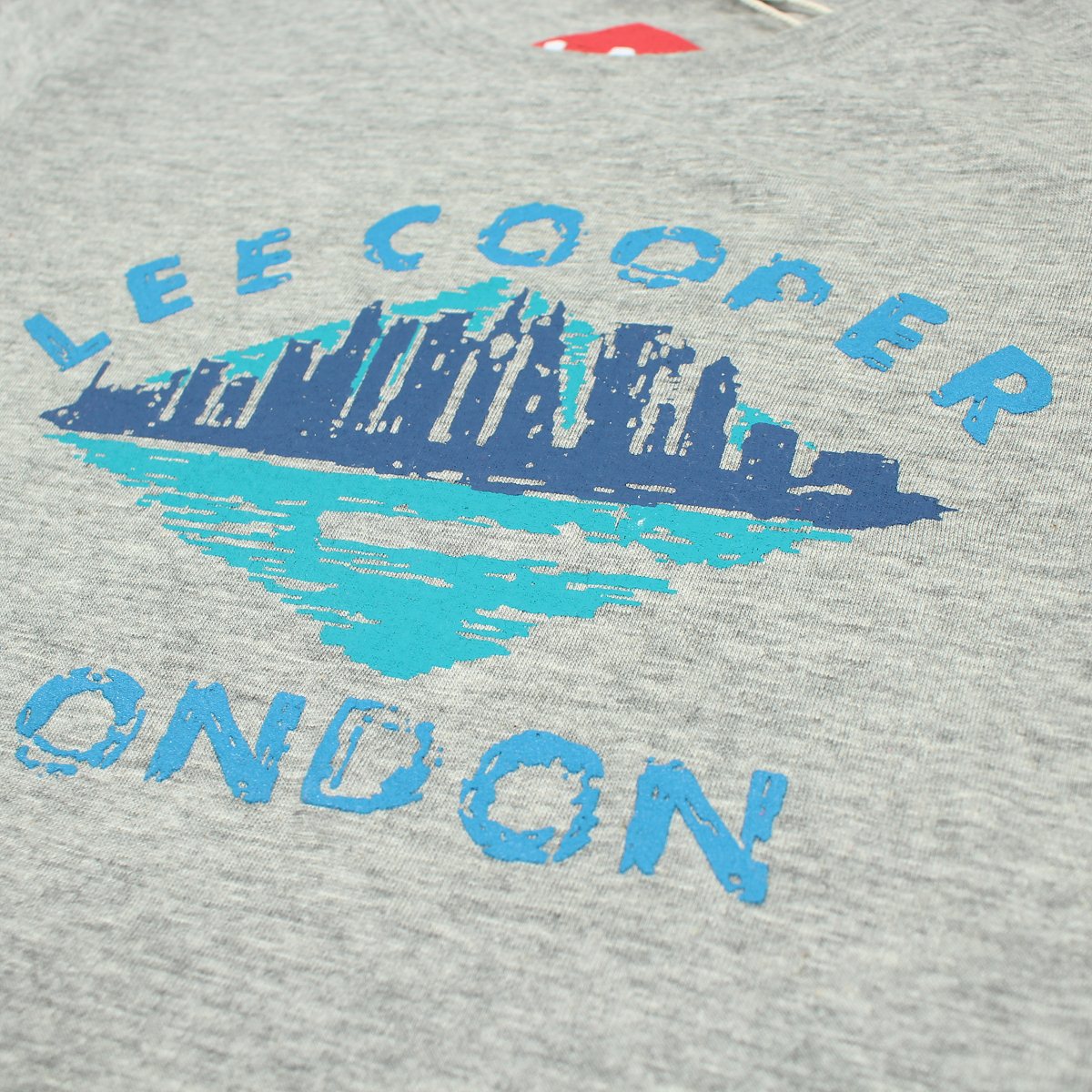 T-Shirt Lee Cooper - 6A Garçon - Enfant - Gris - 100% Coton - TrendyFlair
