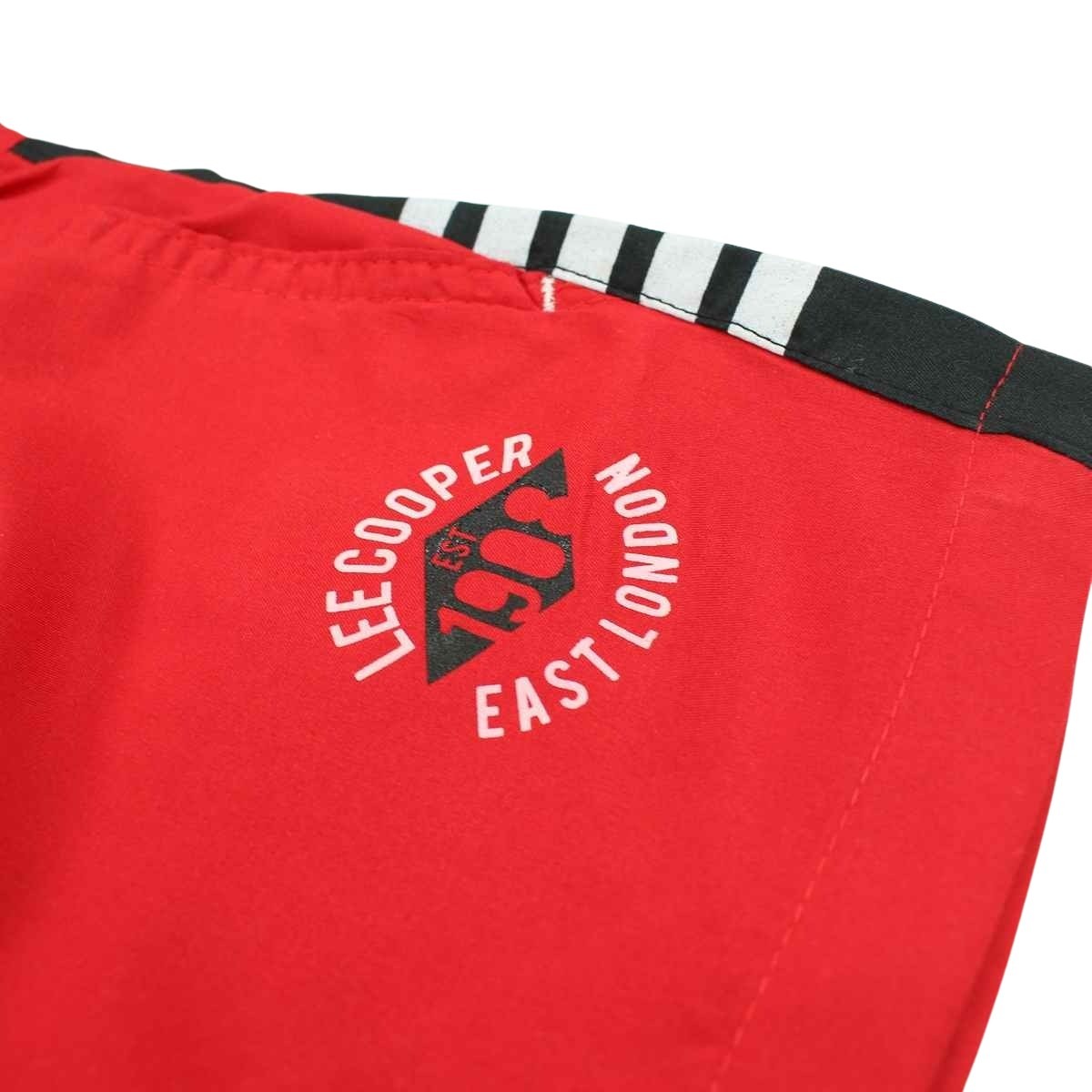 Short Lee Cooper - 4A Garçon - Enfant - Rouge - 100 % Polyester - TrendyFlair