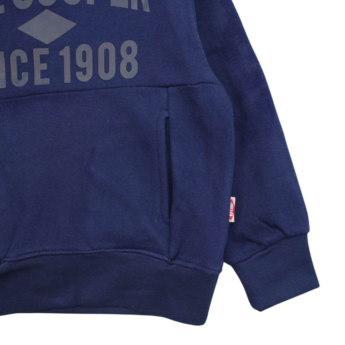 Sweat capuche Lee Cooper - 4A Garçon - Enfant - Marine - 60 % Coton - 40 % Polyester - TrendyFlair
