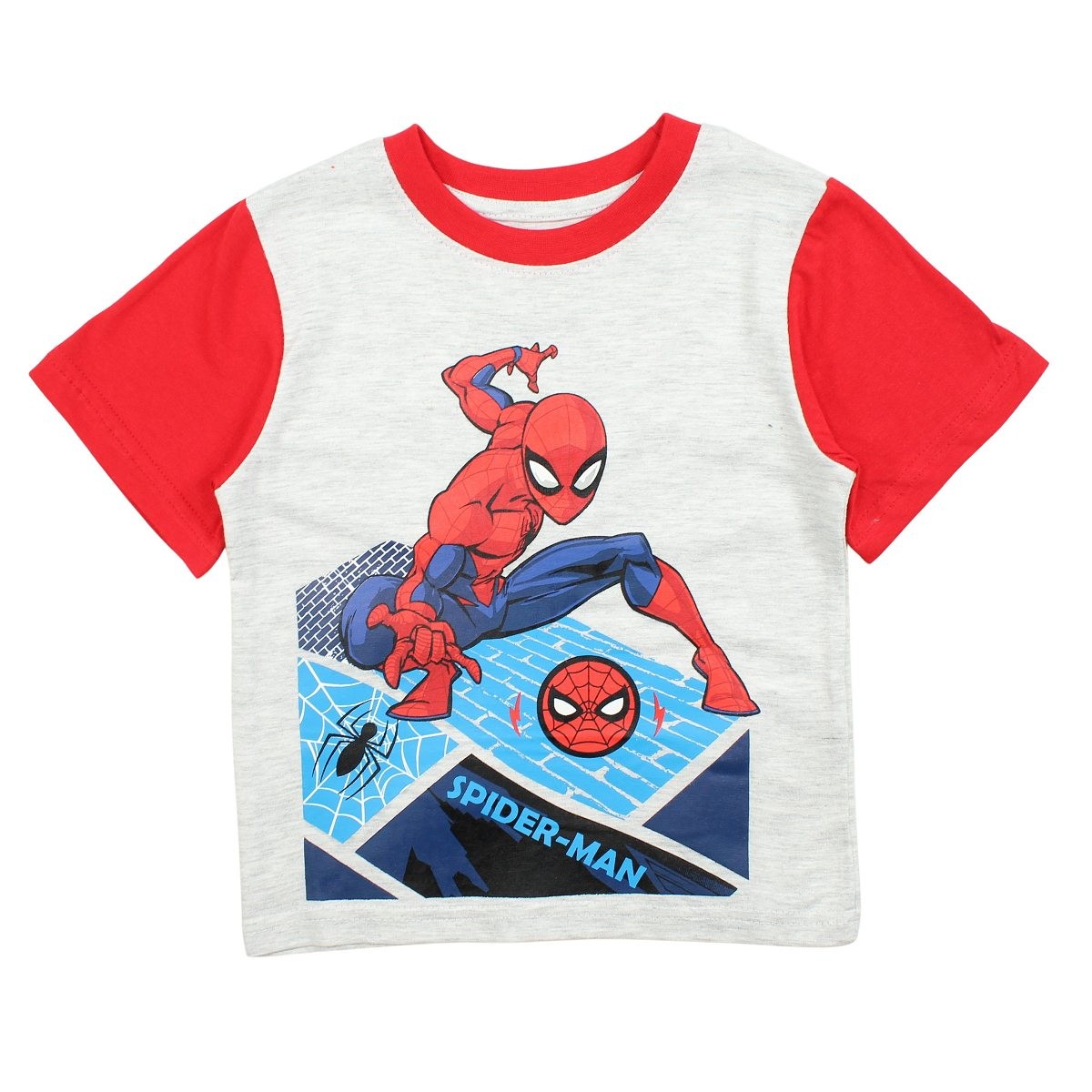 Ensemble Spiderman - 3A Garçon - Enfant - Rouge - 100% Coton - 160 GSM SJ - TrendyFlair