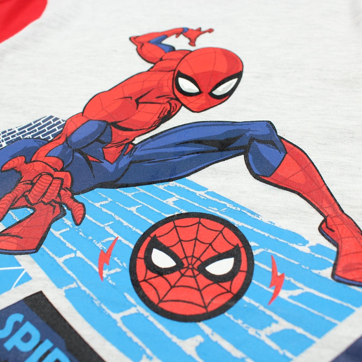 Ensemble Spiderman - 3A Garçon - Enfant - Rouge - 100% Coton - 160 GSM SJ - TrendyFlair
