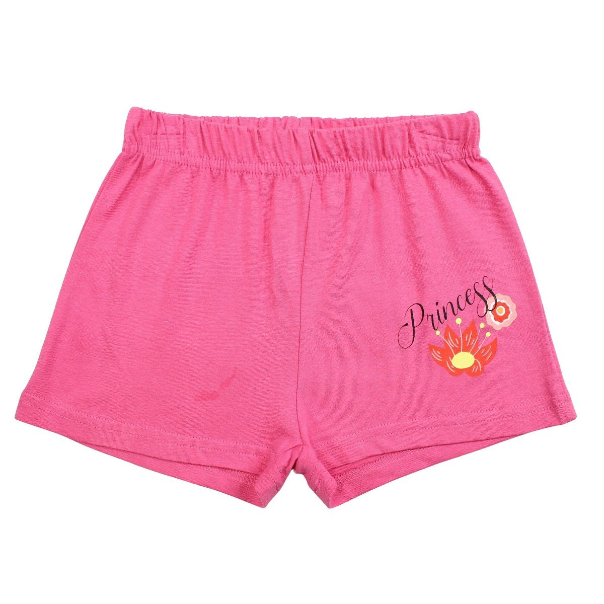 Ensemble Princesse - 3A Fille - Enfant - Fushia - 100% Coton, 160 GSM SJ;GREY MELANGE:93% Coton 7%Polyester - TrendyFlair