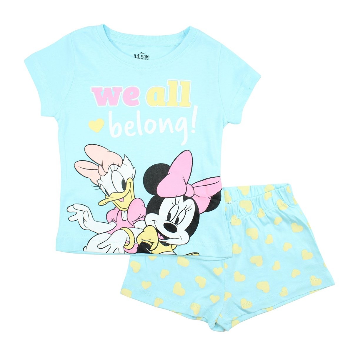 Ensemble Minnie - 3A Fille - Enfant - Bleu - 100% Coton - 160 GSM - TrendyFlair