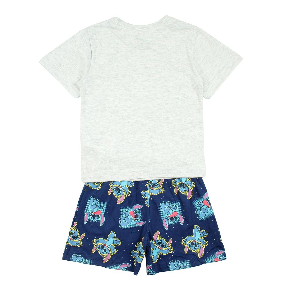 Ensemble Lilo et Stitch - 3A Garçon - Enfant - Gris - 100% Coton - 160 GSM SJ - TrendyFlair