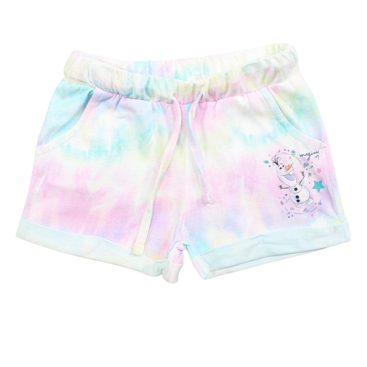 Ensemble La Reine des neiges - 3A Fille - Enfant - Bleu - 100% Coton - 160 GSM - TrendyFlair