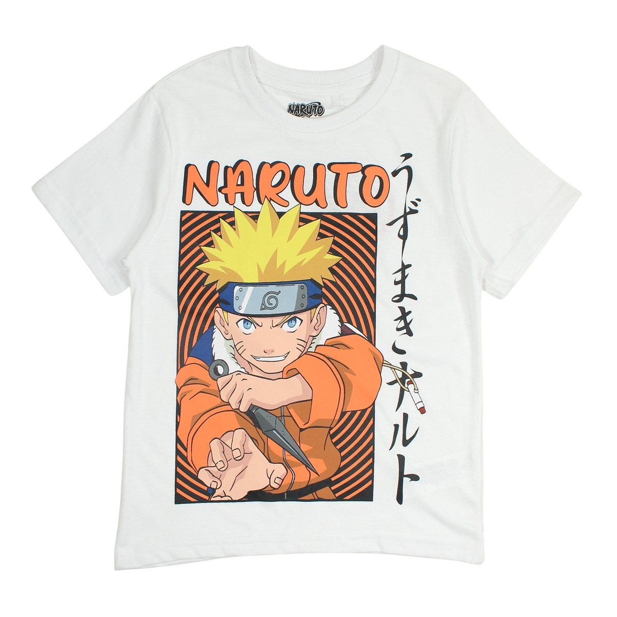 Ensemble Naruto - 6A Garçon - Enfant - Blanc - 100% Coton - TrendyFlair