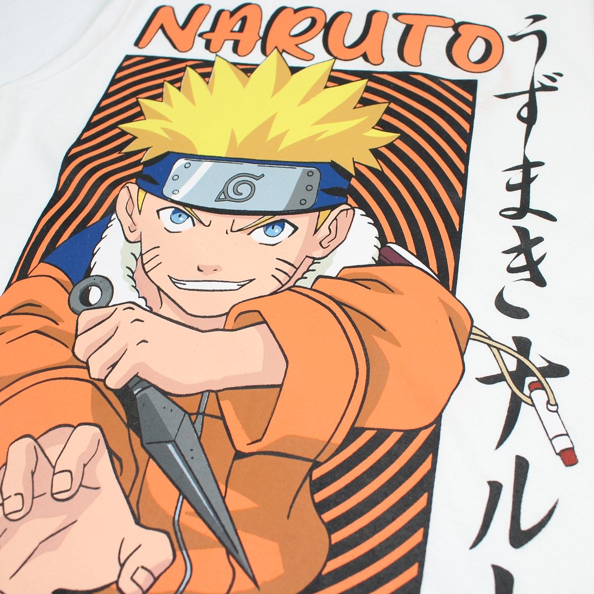 Ensemble Naruto - 6A Garçon - Enfant - Blanc - 100% Coton - TrendyFlair