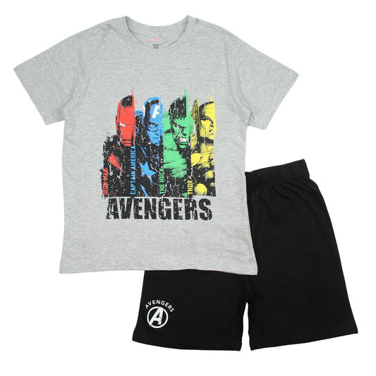 Ensemble Avengers - 9/10A Garçon - Enfant - Gris - 100% Coton - TrendyFlair