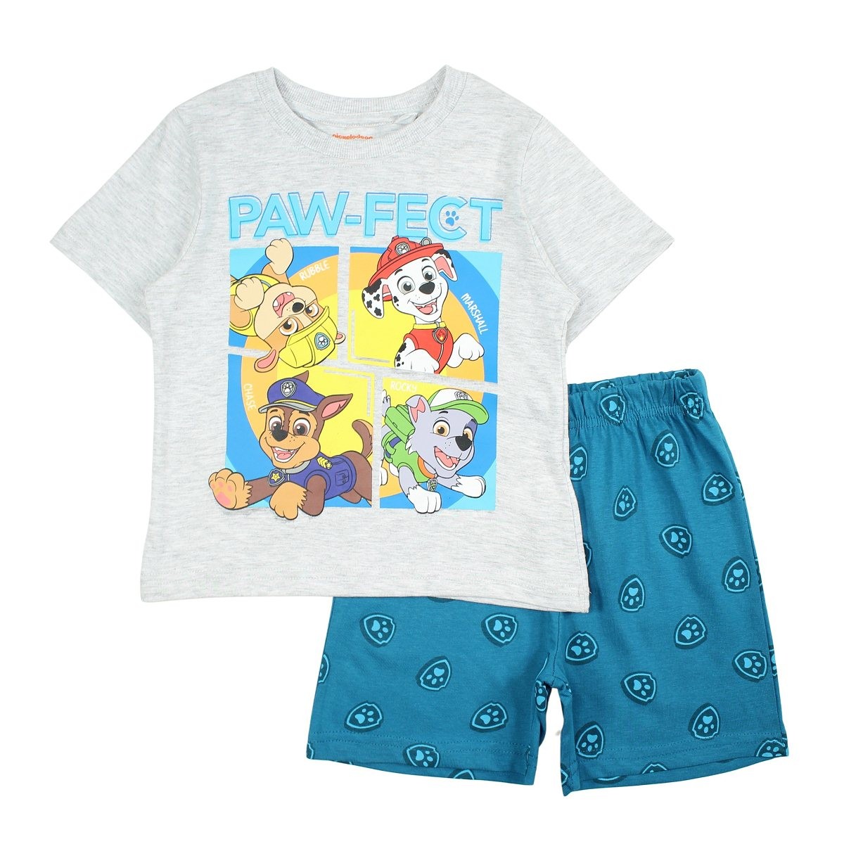 Ensemble Paw Patrol - 2A Garçon - Enfant - Bleu - 100% Coton - TrendyFlair