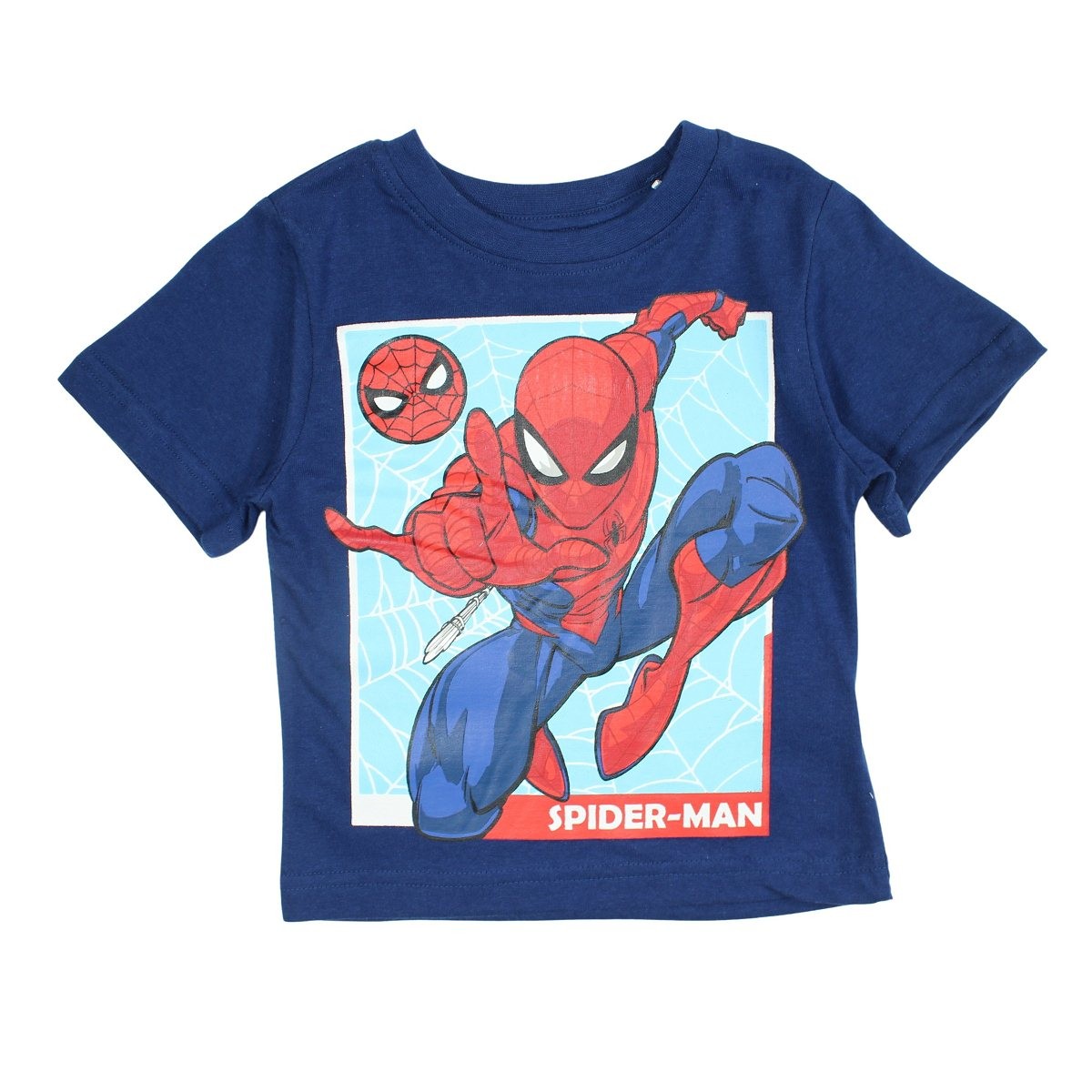 Ensemble Spiderman - 2A Garçon - Enfant - Marine - 93% Coton - 7% Polyester - TrendyFlair