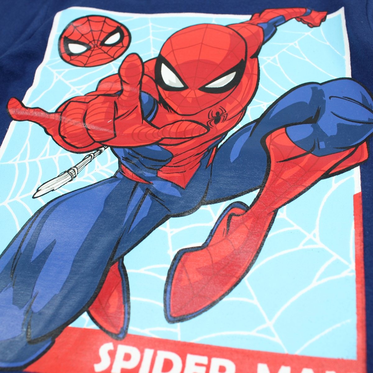 Ensemble Spiderman - 2A Garçon - Enfant - Marine - 93% Coton - 7% Polyester - TrendyFlair