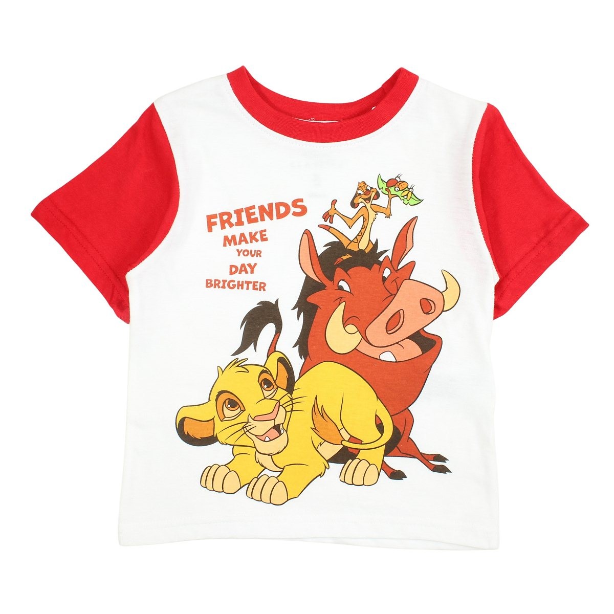 Ensemble Le roi lion - 2A Garçon - Enfant - Rouge - 93% Coton - 7% Polyester - TrendyFlair
