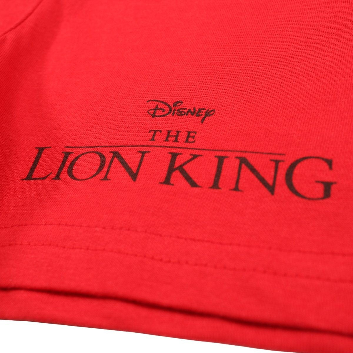 Ensemble Le roi lion - 2A Garçon - Enfant - Rouge - 93% Coton - 7% Polyester - TrendyFlair