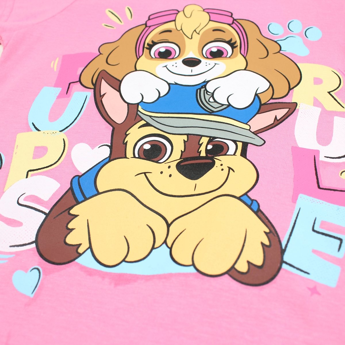 Ensemble Paw Patrol - 2A Fille - Enfant - Fushia - 100% Coton - TrendyFlair