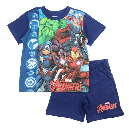 Ensemble Avengers - 3A Garçon - Enfant - Marine - 100% Coton - TrendyFlair