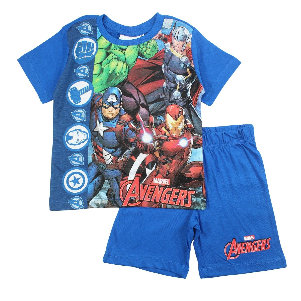 Ensemble Avengers - 4A Garçon - Enfant - Bleu - 100% Coton - TrendyFlair