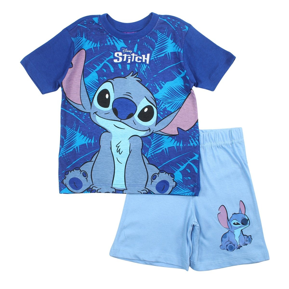 Ensemble Lilo et Stitch - 4A Garçon - Enfant - Marine - 100% Coton - TrendyFlair