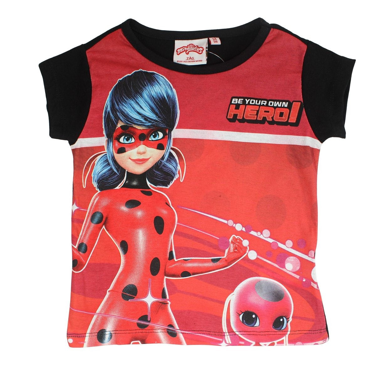 Ensemble Ladybug - 4A Fille - Enfant - Noir - 100% Coton - TrendyFlair
