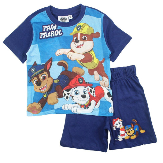 Ensemble Paw patrol - 4A Garçon - Enfant - Marine - 100% Coton - TrendyFlair