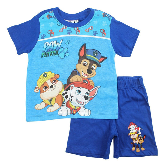 Ensemble Paw patrol - 4A Garçon - Enfant - Marine - 100% Coton - TrendyFlair