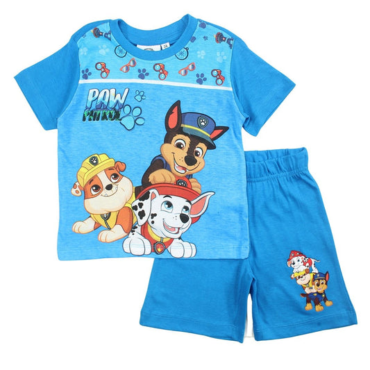 Ensemble Paw patrol - 4A Garçon - Enfant - Bleu - 100% Coton - TrendyFlair