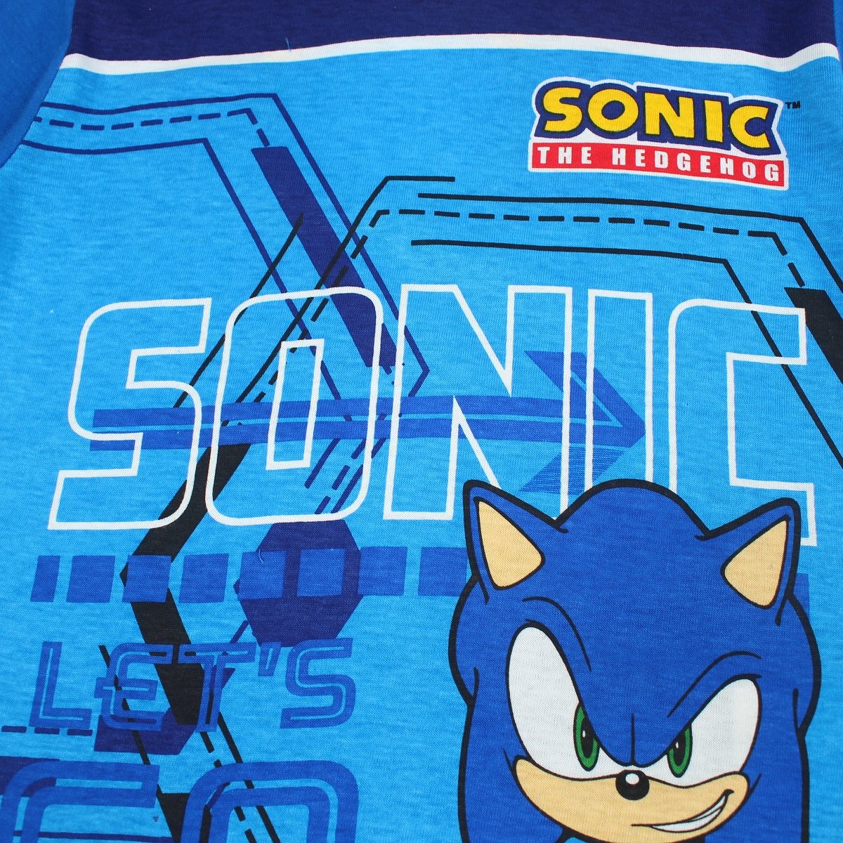 Ensemble Sonic - 4A Garçon - Enfant - Marine - 100% Coton - TrendyFlair
