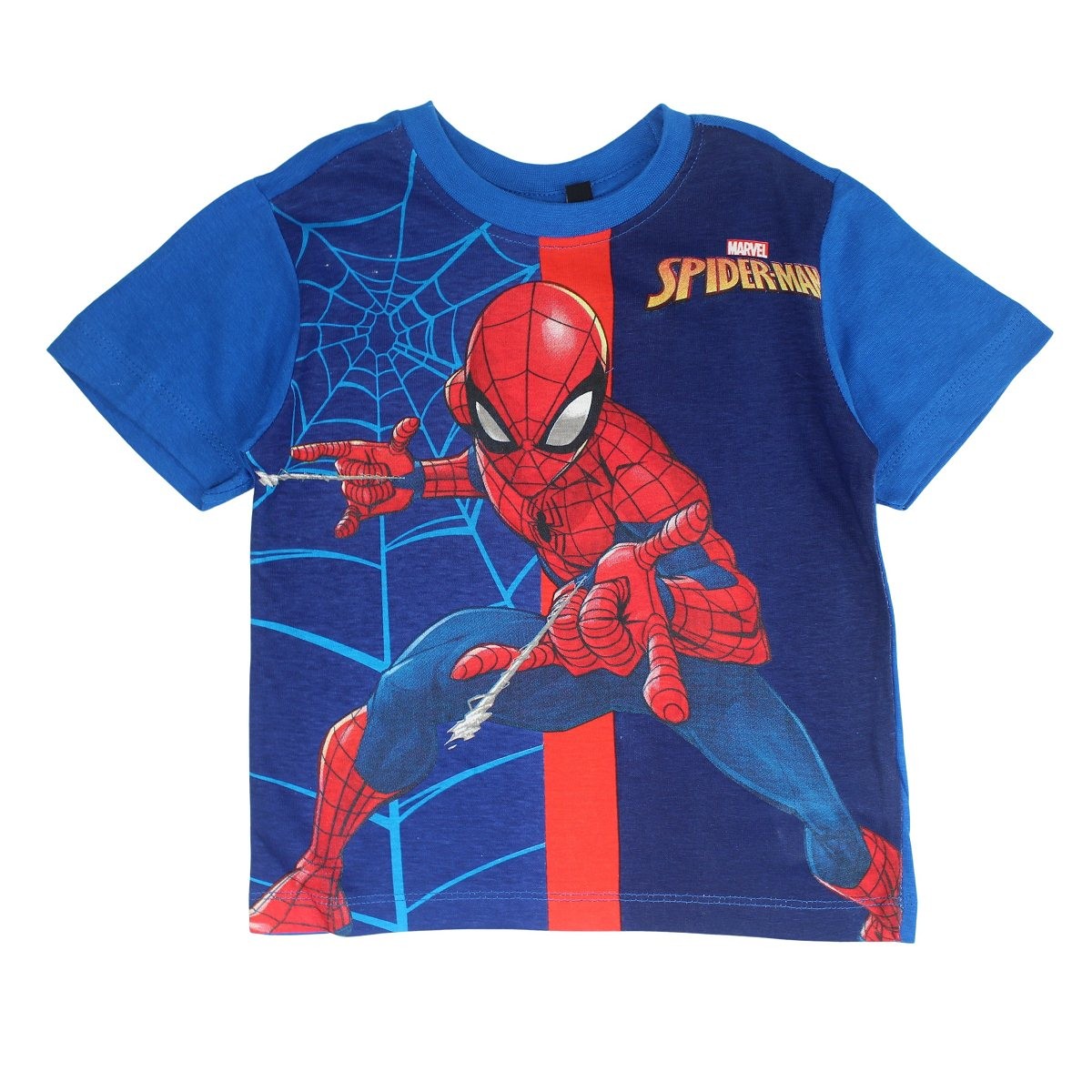 Ensemble Spiderman - 4A Garçon - Enfant - Bleu - 100% Coton - TrendyFlair