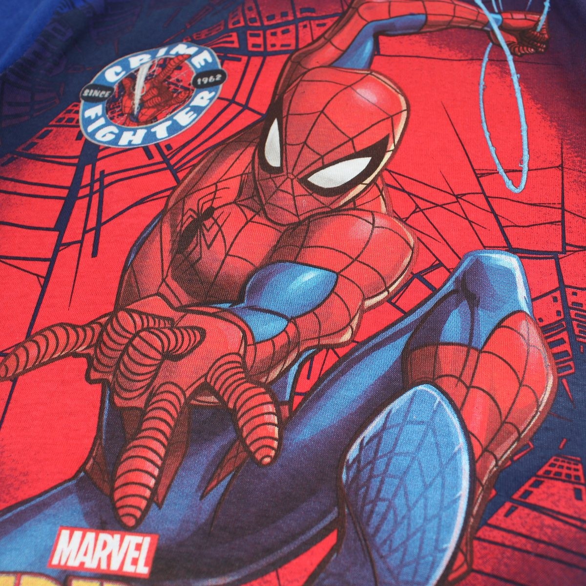 Ensemble Spiderman - 4A Garçon - Enfant - Marine - 100% Coton - TrendyFlair