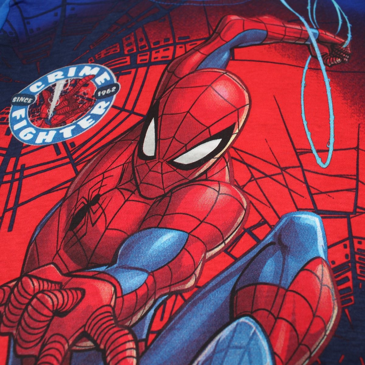 Ensemble Spiderman - 4A Garçon - Enfant - Bleu - 100% Coton - TrendyFlair