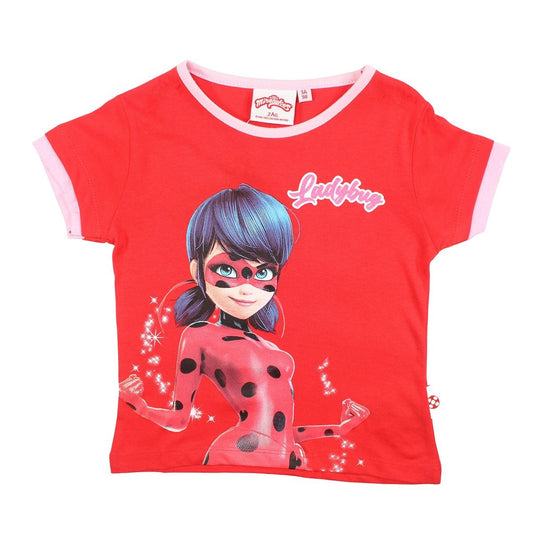 T-Shirt Ladybug - 6A Fille - Enfant - Fushia - 100% Coton - TrendyFlair