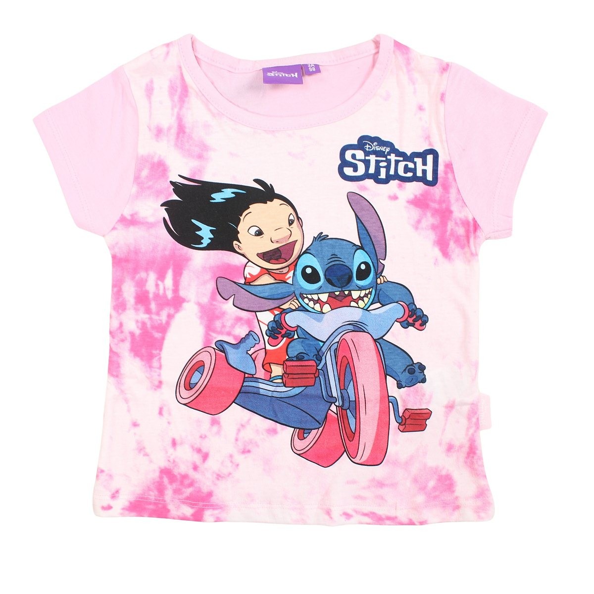 T-Shirt Lilo et Stitch - 6A Fille - Enfant - Rose - 100% Coton - TrendyFlair