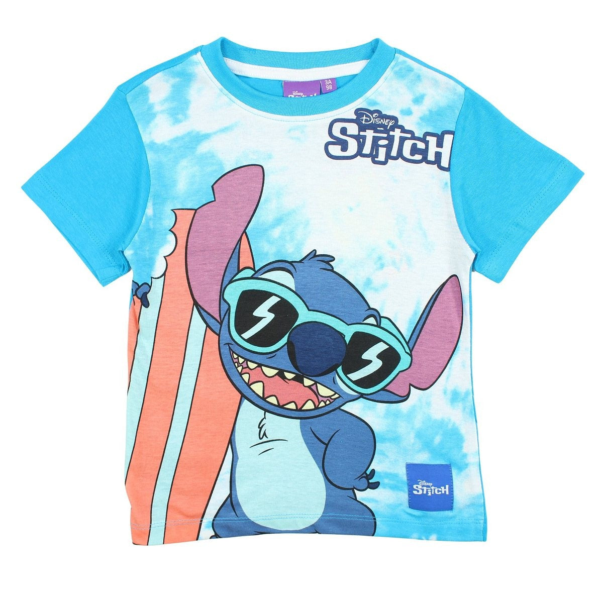 T-Shirt Lilo et Stitch - 6A Garçon - Enfant - Bleu - 100% Coton - TrendyFlair