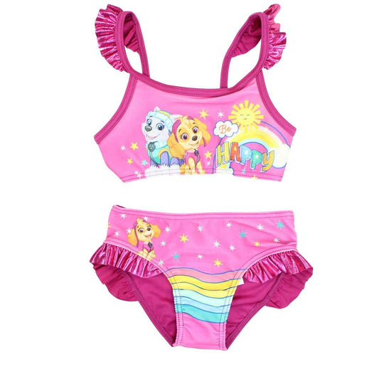 Maillot de bain Paw Patrol - 3A Fille - Enfant - Fushia - 85 % Polyester - 15 % Élasthanne - TrendyFlair