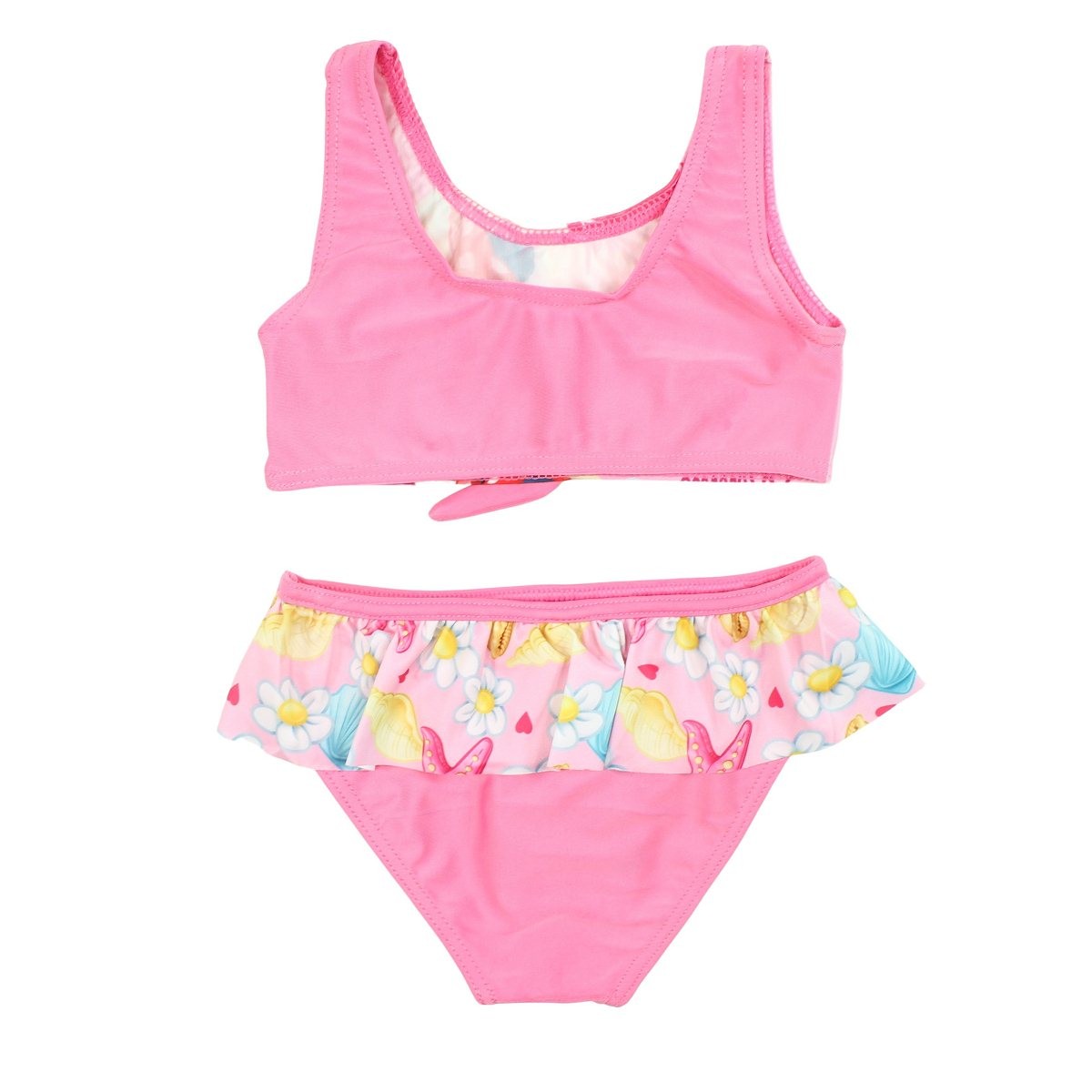 Maillot de bain minnie - 3/4A Fille - Enfant - Rose - 85% Polyester - 15% Élasthanne - TrendyFlair