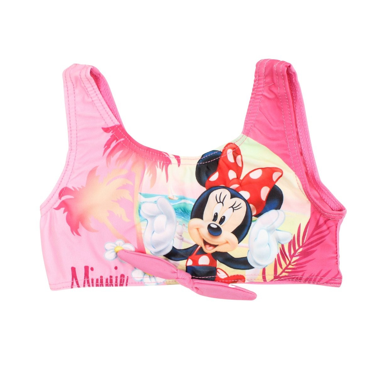 Maillot de bain minnie - 3/4A Fille - Enfant - Rose - 85% Polyester - 15% Élasthanne - TrendyFlair