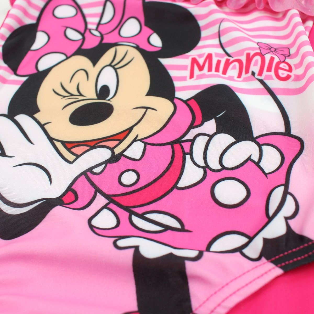 Maillot de bain minnie - 3/4A Fille - Enfant - Rose fonce - 85% Polyester - 15% Élasthanne - TrendyFlair