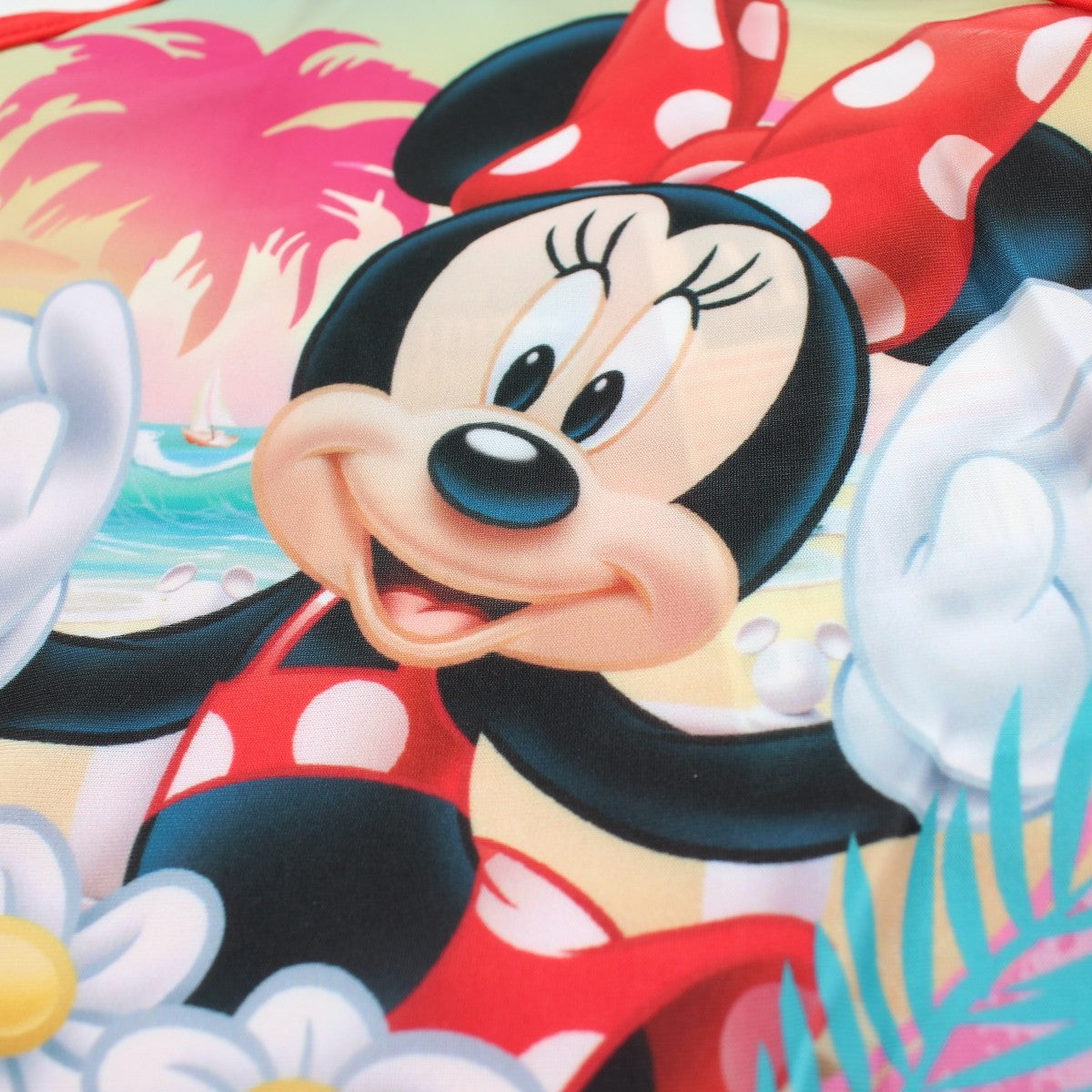 Maillot de bain minnie - 3/4A Fille - Enfant - Rouge - 85%Polyester 15% ELASTHANE - TrendyFlair