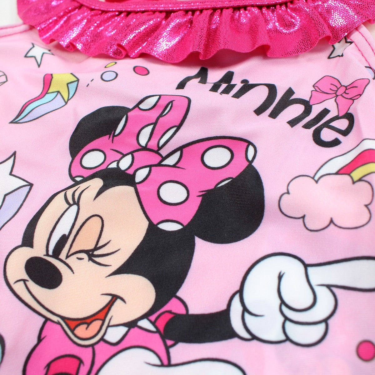 Maillot de bain minnie - 3/4A Fille - Enfant - Fushia - 85%Polyester 15% ELASTHANE - TrendyFlair