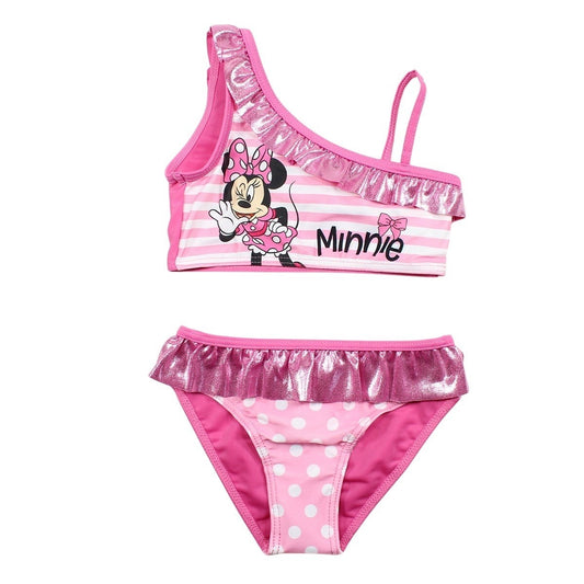 Maillot de bain minnie - 3/4A Fille - Enfant - Rose - 85%Polyester 15% ELASTHANE - TrendyFlair
