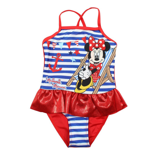 Maillot de bain minnie - 3/4A Fille - Enfant - Marine - 85%Polyester 15% ELASTHANE - TrendyFlair