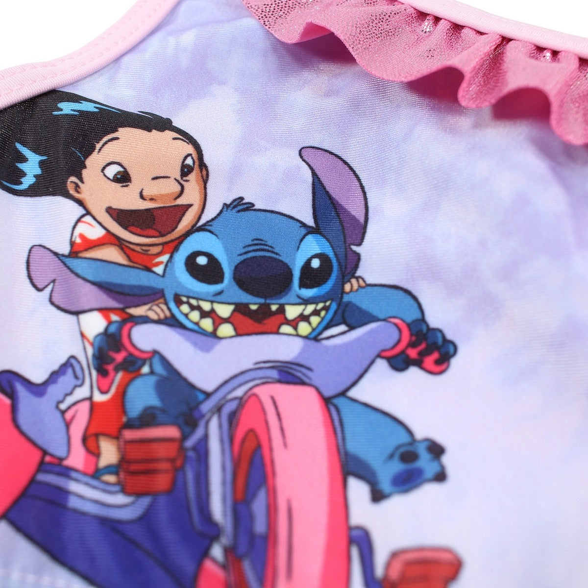 Maillot de bain Lilo et Stitch - 3/4A Fille - Enfant - Rose clair - 85%Polyester 15% ELASTHANE - TrendyFlair