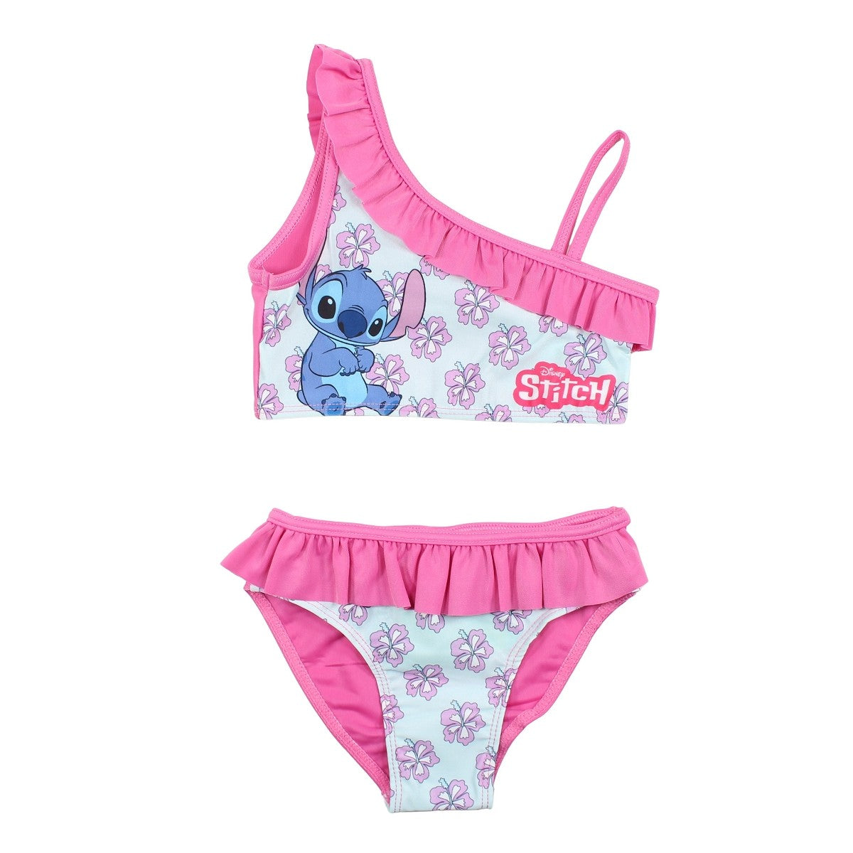 Maillot de bain Lilo et Stitch - 3/4A Fille - Enfant - Rose - 85%Polyester 15% ELASTHANE - TrendyFlair