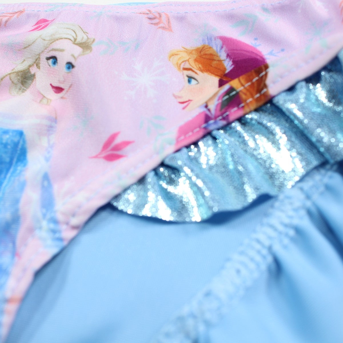 Maillot de bain La reine des neiges - 3/4A Fille - Enfant - Bleu - 85%Polyester 15% ELASTHANE - TrendyFlair