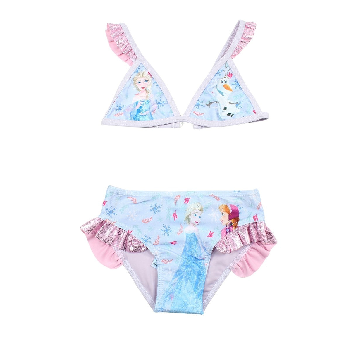 Maillot de bain La reine des neiges - 3/4A Fille - Enfant - Rose - 85%Polyester 15% ELASTHANE - TrendyFlair