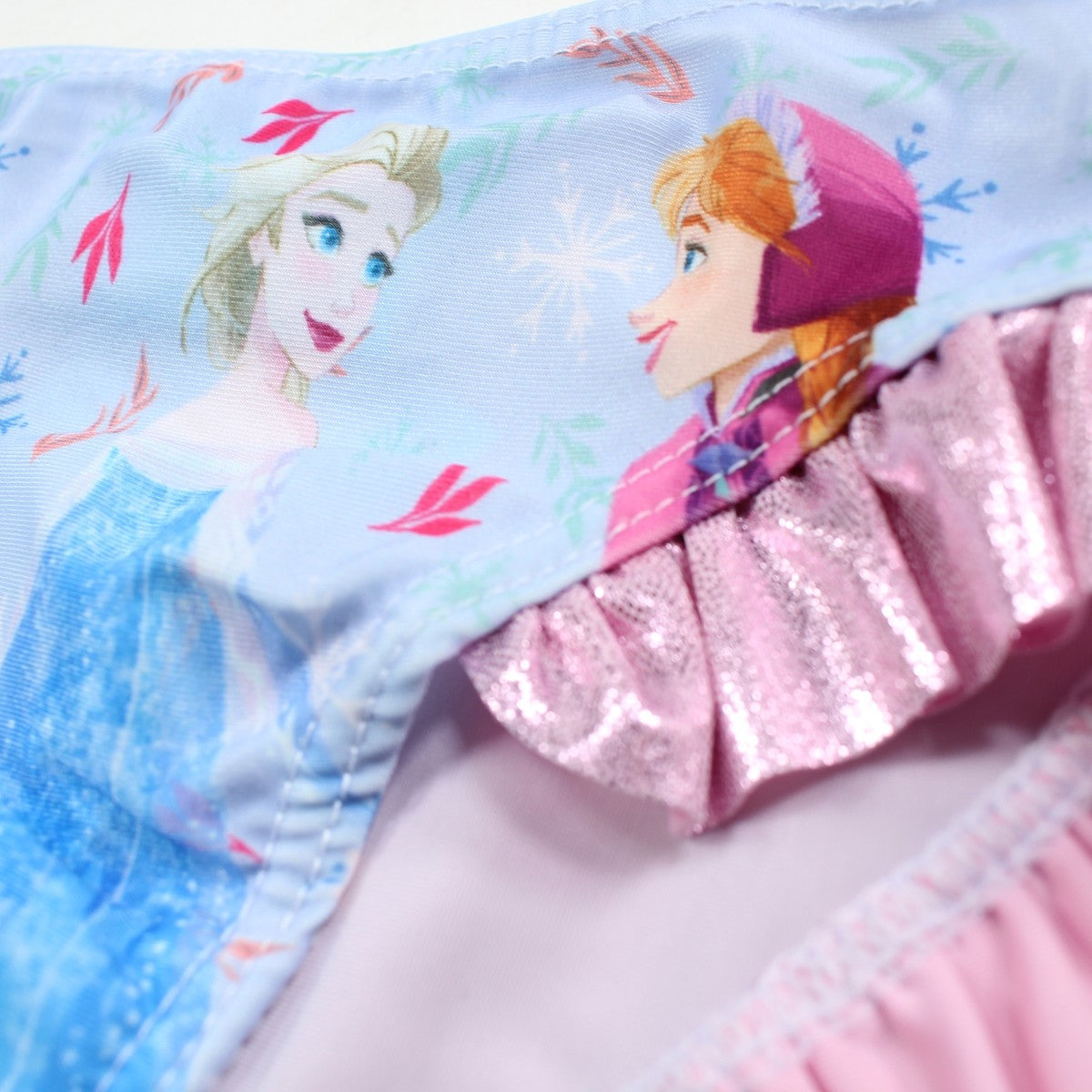 Maillot de bain La reine des neiges - 3/4A Fille - Enfant - Rose - 85%Polyester 15% ELASTHANE - TrendyFlair